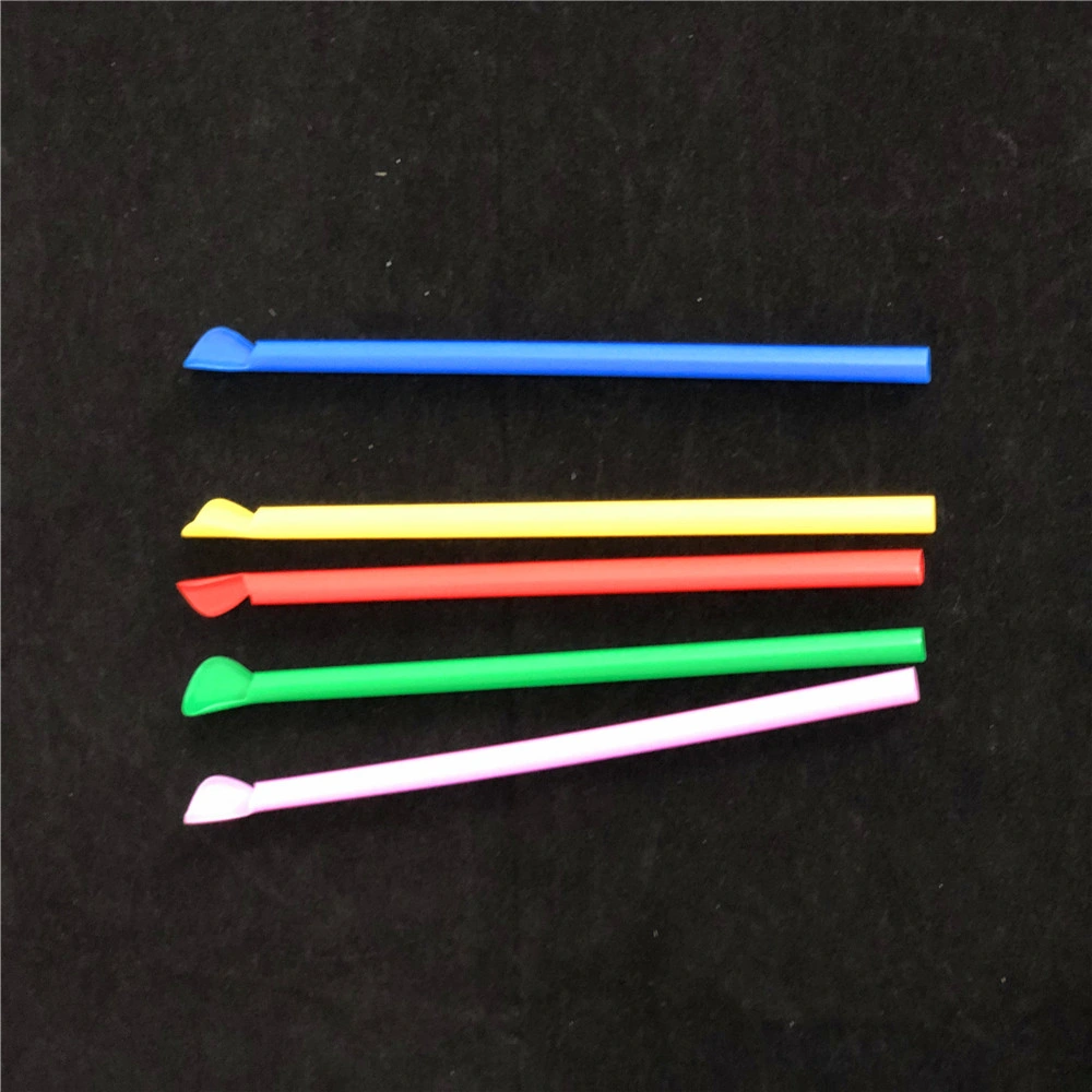 Supply Biodegrade Eco-Friendly Cutlery Diameter 6mm /8mm/12mm PLA Plastic Spoon Straw