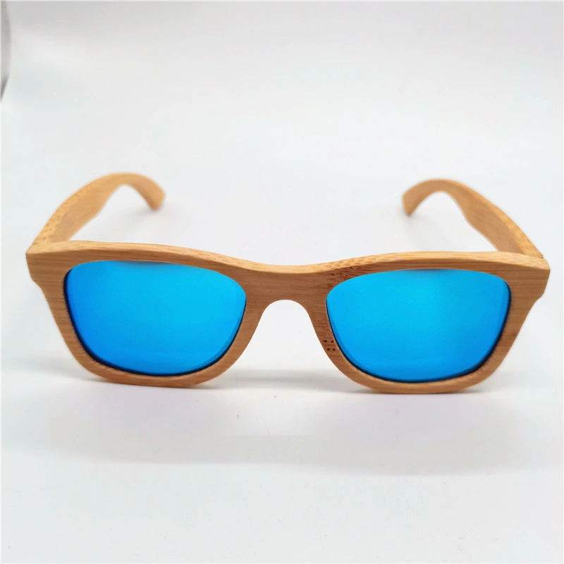 Stylish Bamboo Sun Glass Wooden Bamboo Sunglasses for Women/Man