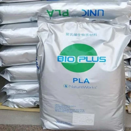 Résine biodégradable de matière première de polymère modifié chimiquement PLA