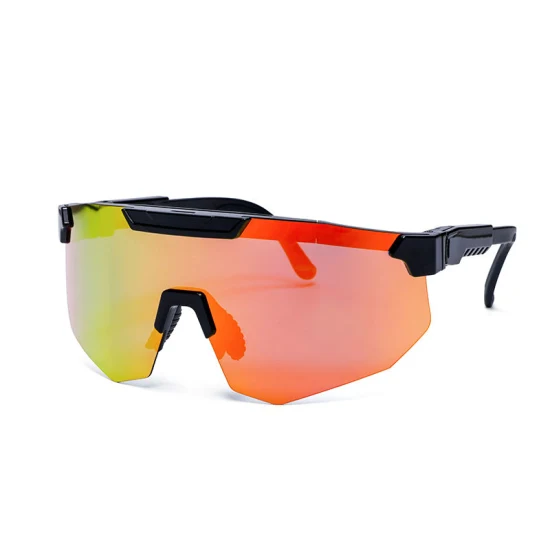 Lunettes de soleil polarisées de sport UV400, marque personnalisée, vente en gros, pour cyclisme, course à pied, baseball