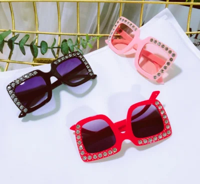 Lunettes de soleil pour enfants en strass